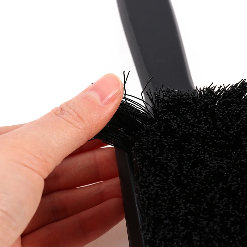 1 Pcs Car Tire Rim Brush Wheel Hub Cleaning Brushes Car Wheels Detailing Cleaning Accessories Black White Tire Car Washing Tool