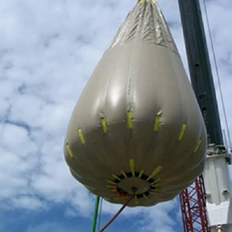 Customized lifting water bag weight adjustable crane load test