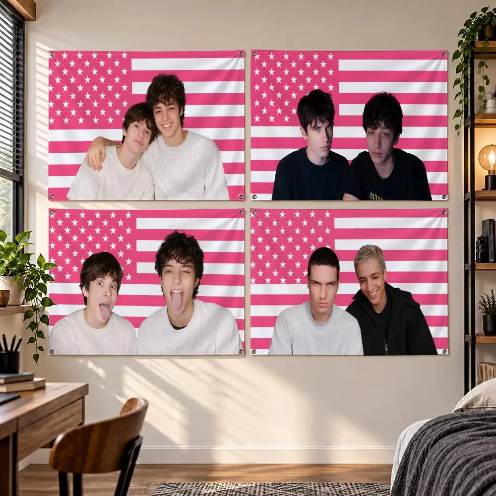 Music Group Slushy Noobz Flags Flag Suitable For Party Club Outdoor Interior Wall Decoration Banner Fans Gift