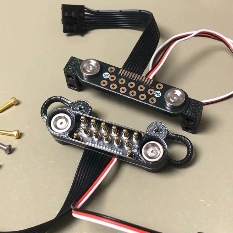 TRCC Magnetic Light Board for 1/8 KM RAM 1500 RC Crawler, Simulated Off-road RC Car Upgrade Parts, No-Drill Installation