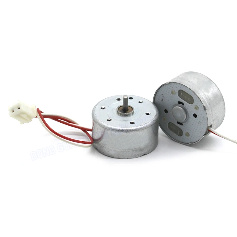 DIY Model Toy Motor 3V 6V DC With White Terminal Connection Wire 300 Motor Small Production Accessories 1 Pcs