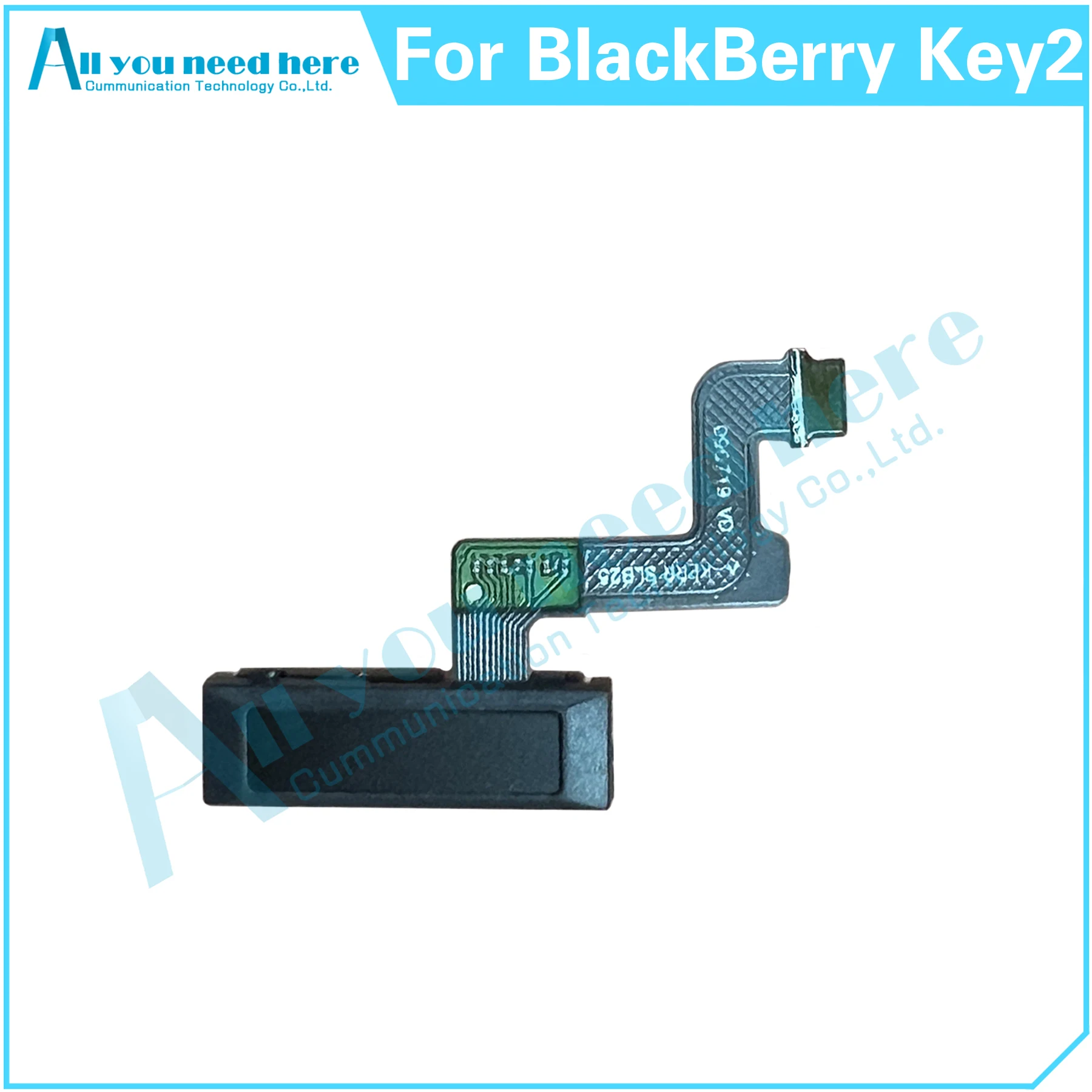 For BlackBerry KEY2 BBF100 BBF100-6 BBF100-1 BBF100-2 BBF100-4 Keytwo Fingerprint Recognition Touch id Sensor Flex Cable