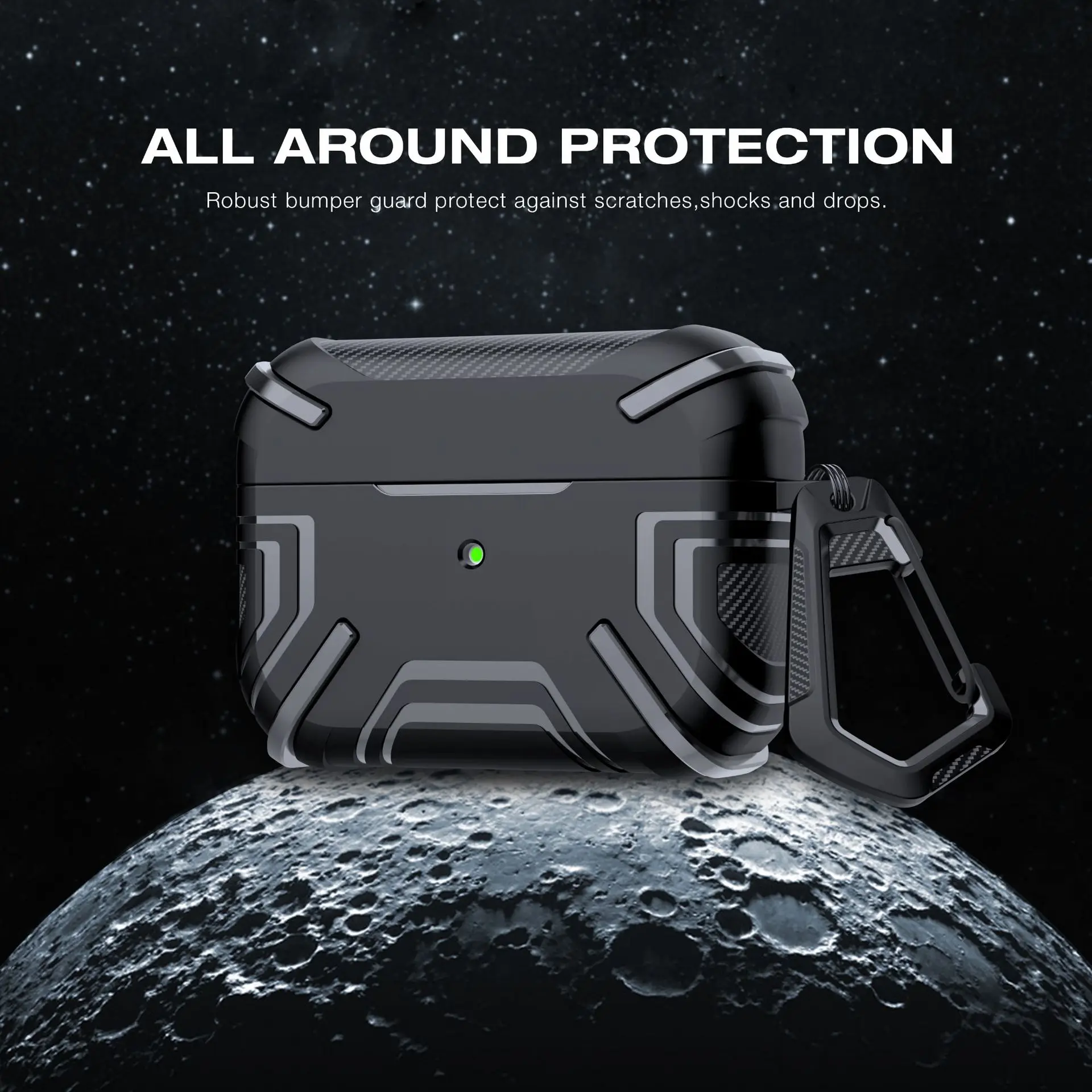 Funda de armadura de moda para Airpods Pro 2 pro2 3, funda protectora inalámbrica de TPU con Bluetooth para Airpods 3