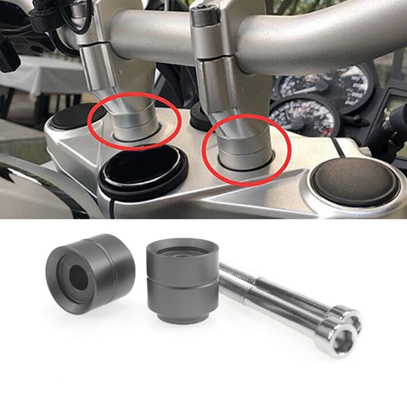 22MM Motorcycle Handlebar Riser Up Tool Kit Moves Bar Handle Bar Lift For BMW F800GS ADV F700GS F650GS Twin