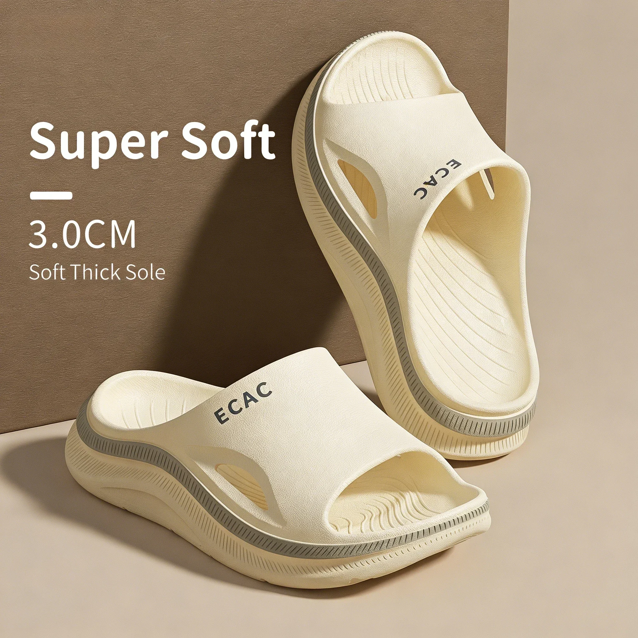 House Slipper Woman Platform Cloud Summer Sandal Men Flip Flops Beach Non Slip Home Sport Shoes Rubber Sneaker Female Male Thick