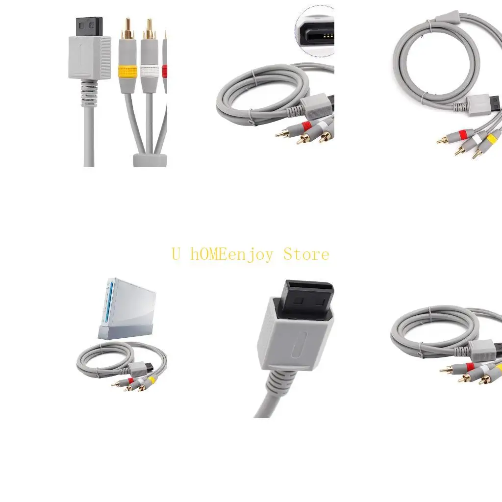 

B0KF AV-компонентный провод 1,8 м аудио-видео разъем для ТВ-кабеля для U Con