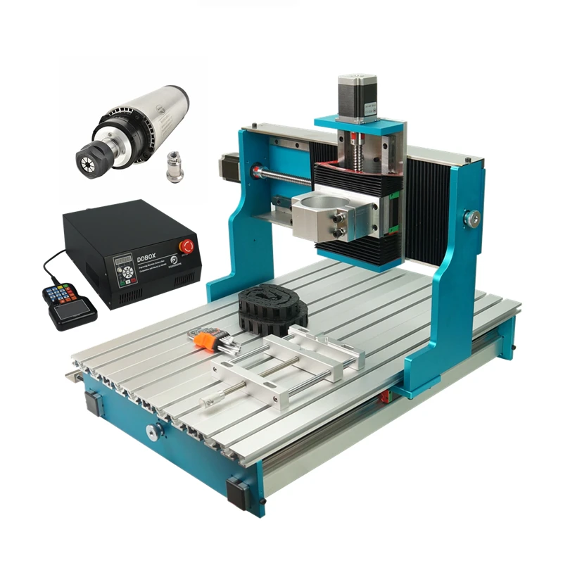 CNC 6040L Linear Guideway Frame for DIY Wood Routers Engraving Drilling Milling Machine Optional Motor