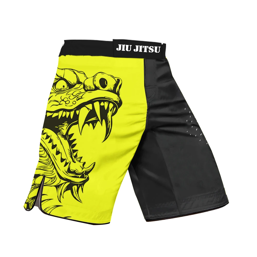 Customized Men's MMA Shorts Martial Arts Wrestling Grab Pants BJJ Muay Thai Boxing Kickboxing Fighting Training Shorts