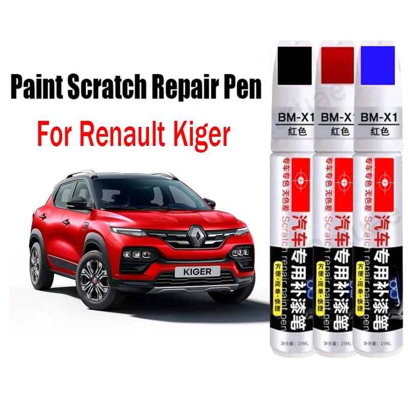 

Автомобильная ручка для ремонта царапин, ручка для ретуши для Renault Kiger, средство для удаления царапин, аксессуары для ухода за краской автомобиля