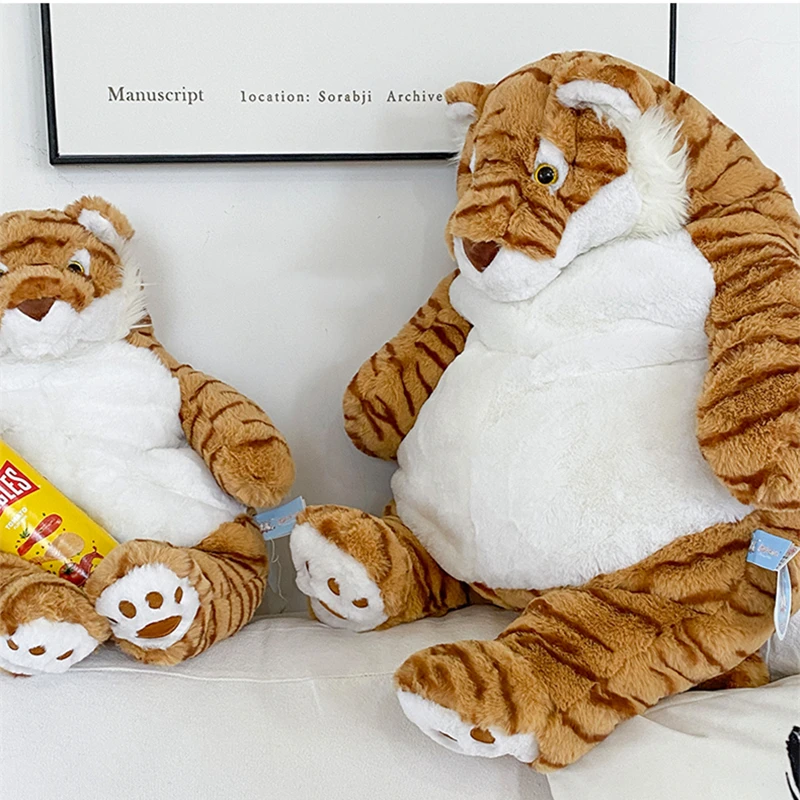 Zachte Tijger Knuffel Sierkussen Knuffels Eend Krokodil Pop Comfortabele Knuffel Knuffels Decoratieve Kussen Voor Sofa Geschenken