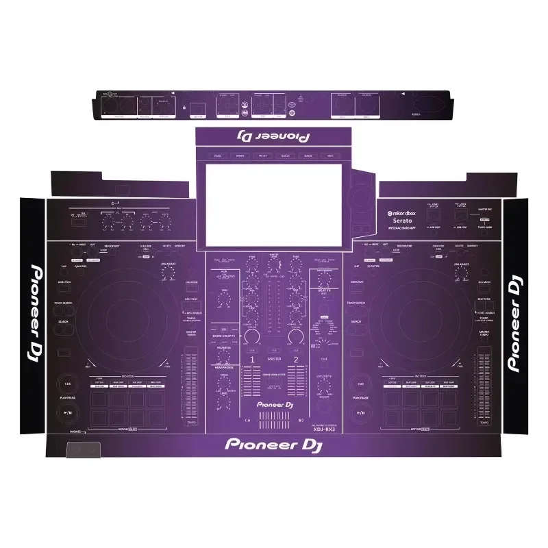 Pioneer Pioneer/XDJ-RX3 film all-in-one machine controller disc player PVC sticker non-iron plate is not a machine