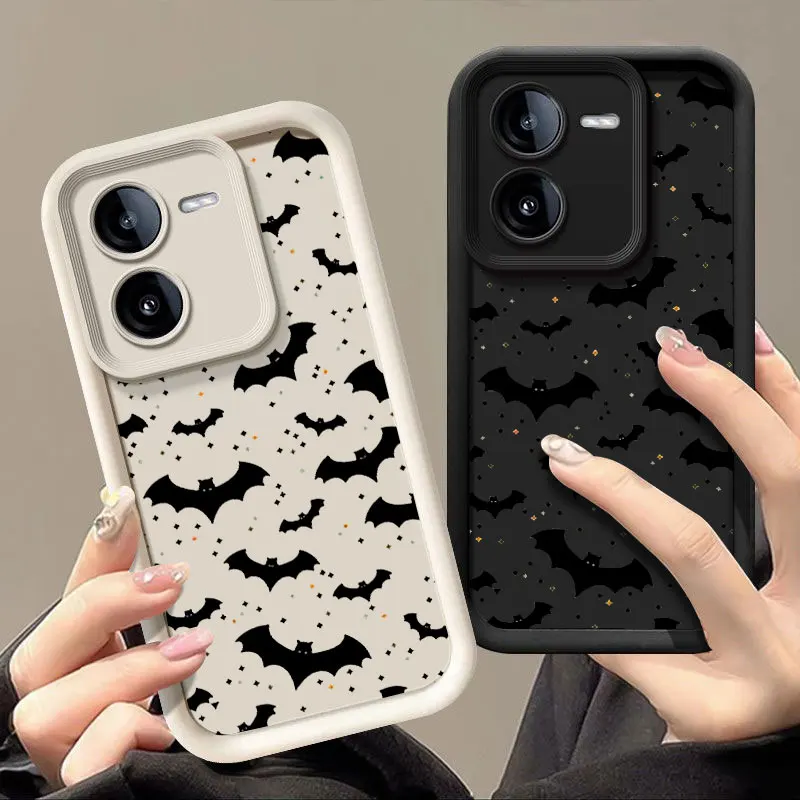 Funny Spooky Fashine Case For VIVO Y02 Y03 Y15S Y16 Y17 Y17S Y21 Y22S Y27 Y35 Y36 Y72 Y75 Y76 Y77 Y78 Y100 5G Soft Cover Shell