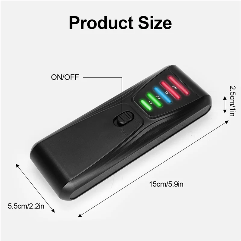 A42Z-เครื่องวัด EMF รังสีสนามแม่เหล็กไฟฟ้าแบบพกพา EMF