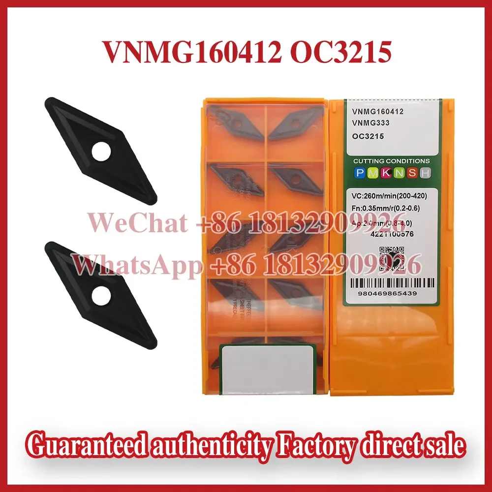 100% الأصلي VNMG160404 VNMG160408 VNMG160412 OC3215 OC3215K الأصلي حقيقية الماس على شكل شفرة CNC مدببة #2