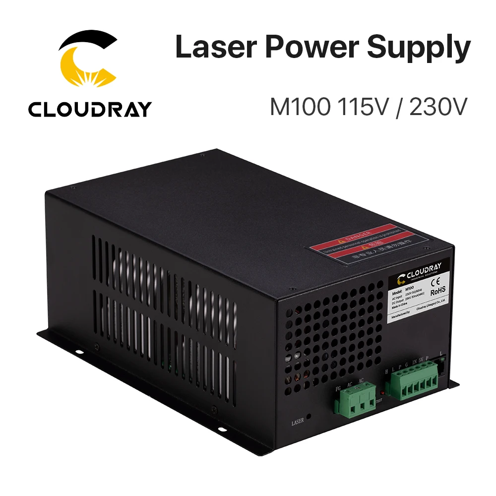 

Cloudray 80-100W CO2 Laser Power Supply for CO2 Laser Engraving Cutting Machine M100W category