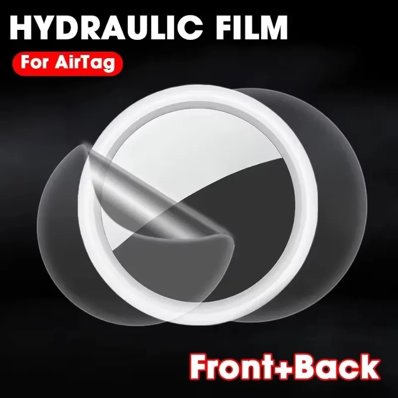 1/5/10PCS Front Back Hydrogel Films for Airtags Air Tag Locator Tracker Screen Protector HD Clear Anti-scratch Protective Film