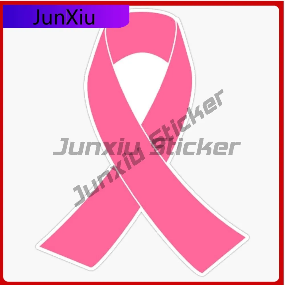 

Breast Cancer Awareness Logo Vinyl Sticker Waterproof Decal Accessories Car Laptop Wall Window Bumper Custom Car Decals And Pvc