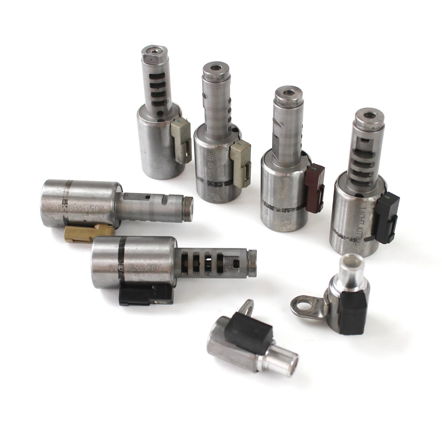 Kit solenóide de transmissão TF80-SC tf80sc tf80sc para volvo 2006-2011 xc90 4.4l v8 válvulas e peças de automóveis 8 peças