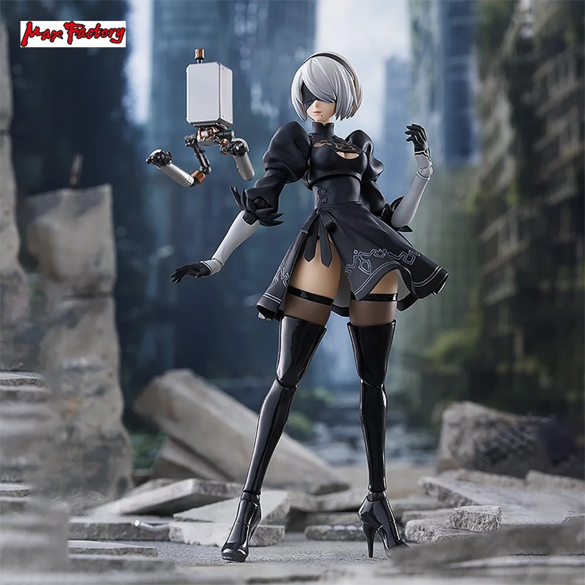 

In Stock Original Max Factory SEGA YoRHa No. 2 Type B Anime Figure Action Figure Model Decoration Collection Series