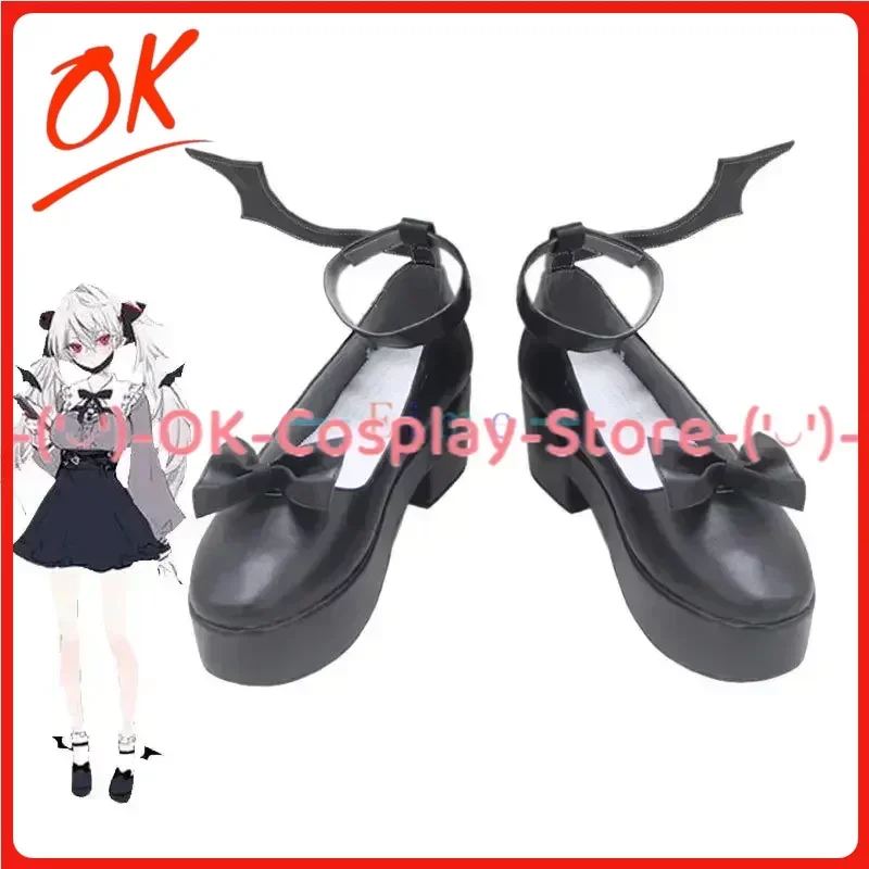 [Personalizzato] VTuber Sanya Kuzuha Scarpe Cosplay Gioco Anime Gioco di ruolo Costume Prop Halloween Carnevale Festa di festa Stivale in pelle PU