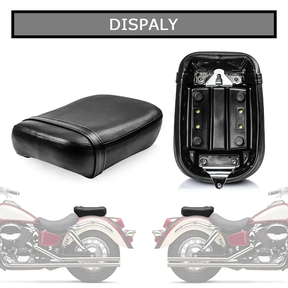 

Motorcycle Accessory Rear Passenger Seat Pillion Cushion for honda Shadow ACE VT750 VTC750C VTC750CD 1998-2003