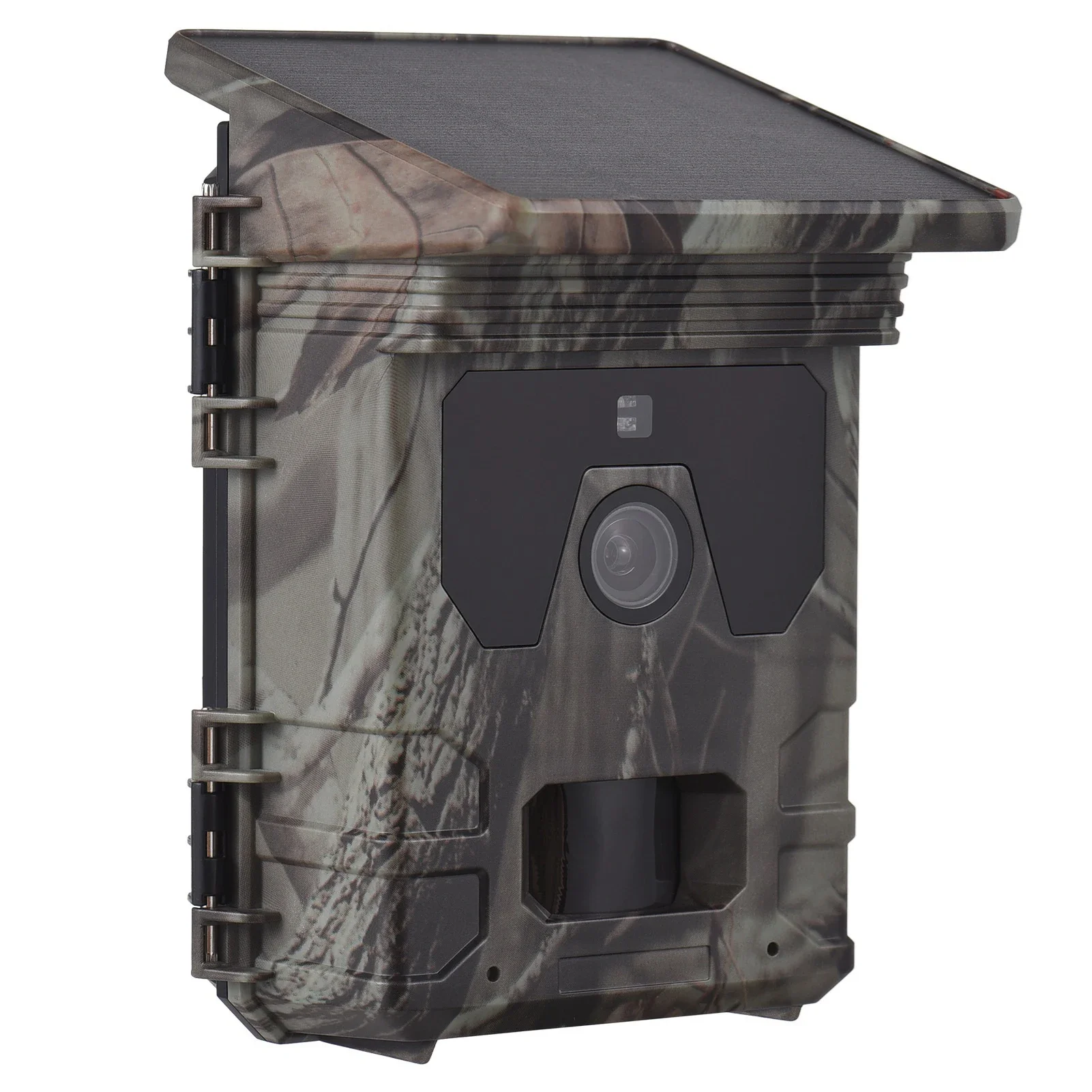 Outdoor Solar Trail Camera Solar Powered Hunting Camera 4K Videos 50MP Pictures Solar Trail Camera