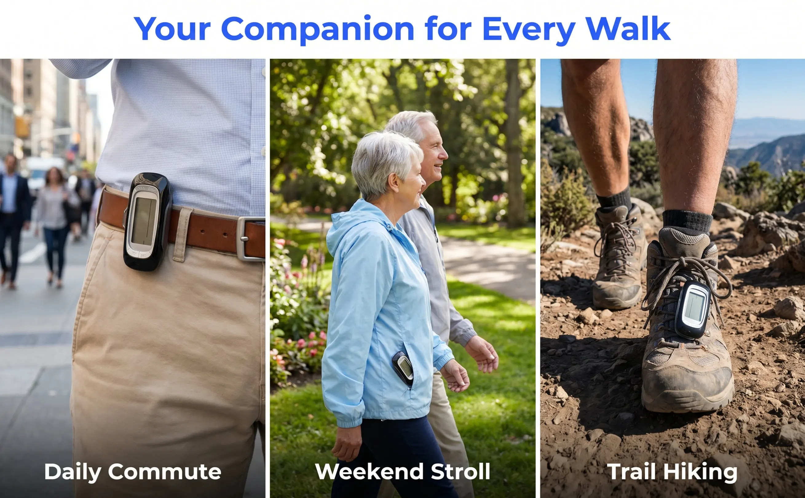 Creative Portable Walking Counter Professional Pedometer Hiking Step Calorie Counter Multifunctional Passometer