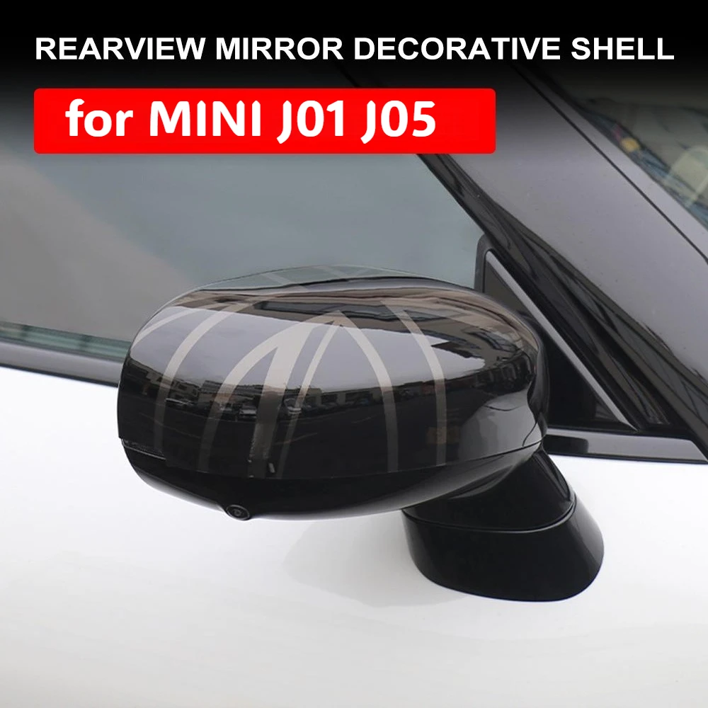 

Автомобильное зеркало заднего вида, чехол для Mini Cooper E SE J01 J05 Aceman 2024 2025 Union Jack, Стайлинг, аксессуары для автотюнинга