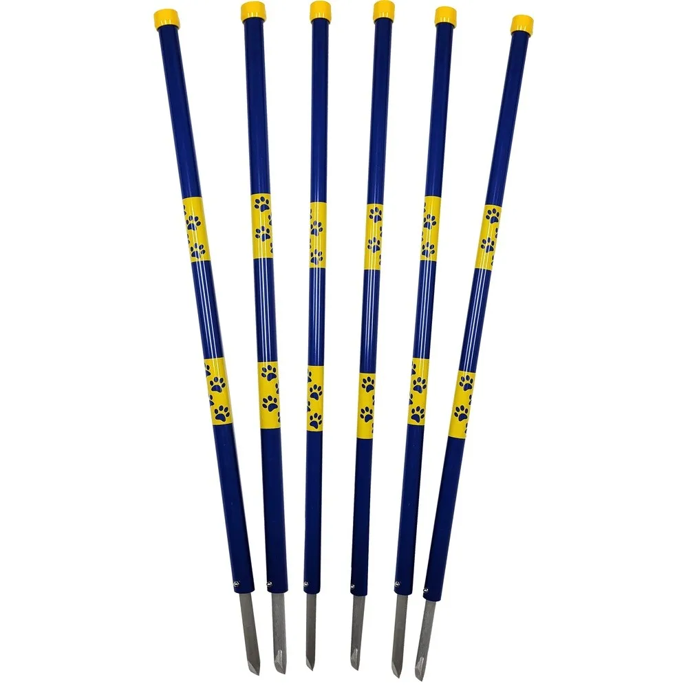 ActiveDogs Dog Agility Weave Poles Dog Agility Equipment Set