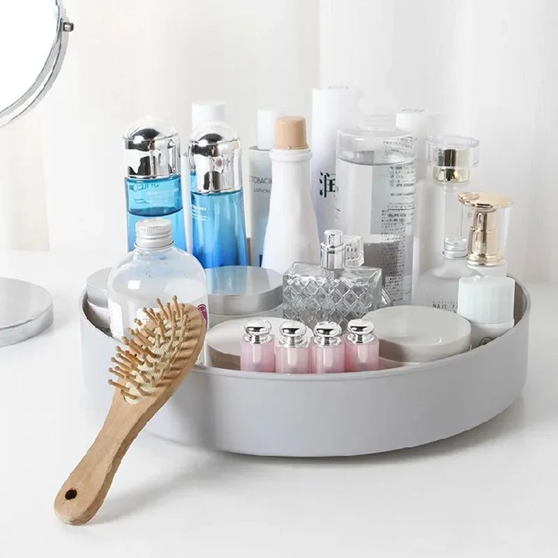 360° Rotating Cabinet Organizer Turntable, Non-Slip Round Storage for Kitchen Pantry, Spice Jar, Bathroom, Cosmetic Organization
