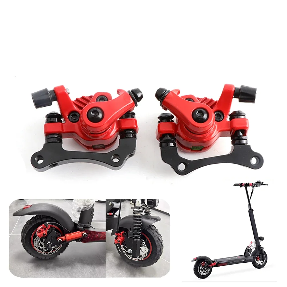 140mm Mechanical Disc Brake Caliper for Electric Scooter - Front/Rear Wheel Replacement Parts Compatible for Kugoo M4/M4 Pro