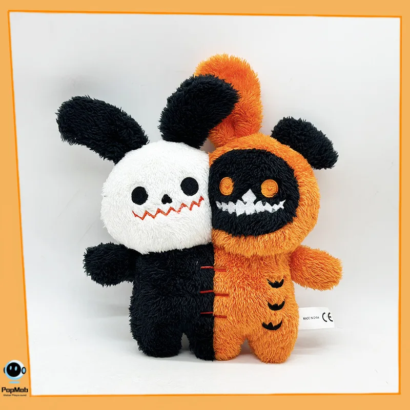 

Хэллоуин двойной головой призрак животное плюшевое 27 см свечение мягкий кавайный декор для стола подарок готовый коллекционный ограниченный выпуск