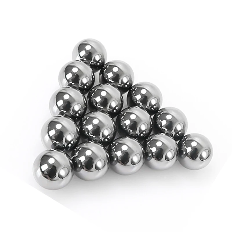 304 Stainless Steel Solid Ball 0.5/0.7/0.8/1/2.5/3.5/5.5/6.5- 20mm Precision Smooth Bearing Steel Ball Spherical Bead Ball