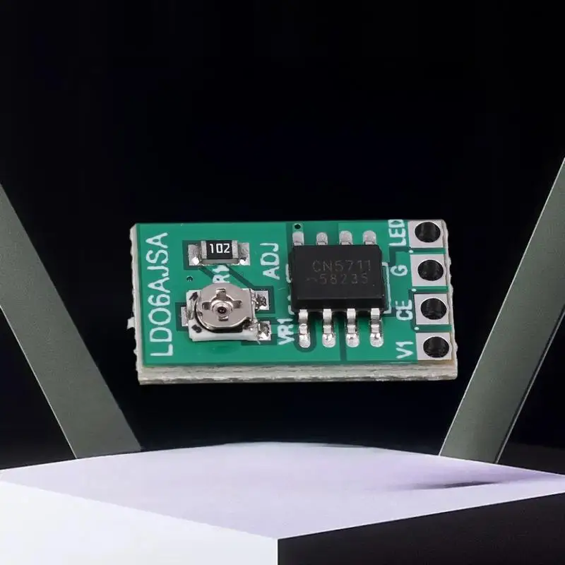 30-1500MA Adjustable Constant Current Current LED Driver PWM Control Board Buck Power Module 9W DC 3.3V 3.7V 5V