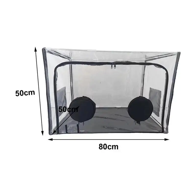 Greenhouse Mini Still Air Box Mushroom Bag Plant Greenhouse Propagation For Plant Box Grow Station-Alternative Growing