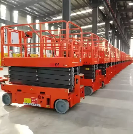 Customized 2025 Best Selling 4m 6m Elevator Mobile Scissor Lift Tables High Demand Mobile Lift Platforms