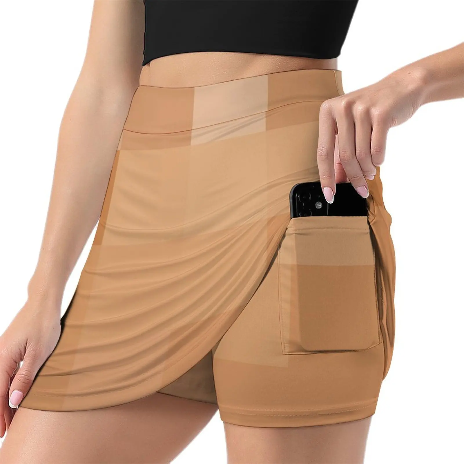 Nude Simian Mini Skirt กระโปรงสั้นสไตล์เกาหลี สําหรับผู้หญิง เสื้อผ้าแฟชั่นเกาหลี