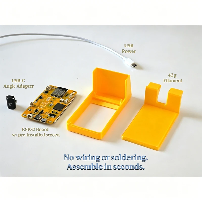 Super Sale ESP32 2.8-Inch OLED Development Board Bitcoin NerdMiner V2 Aura ESP32 NMMiner Only for Weather Forecast