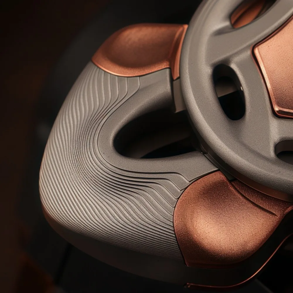 CHIMAGO EDC Macchina in acciaio inossidabile Finitura Fidget Spinner Fidget Toys per adulti Accessori da scrivania Spinner agitati