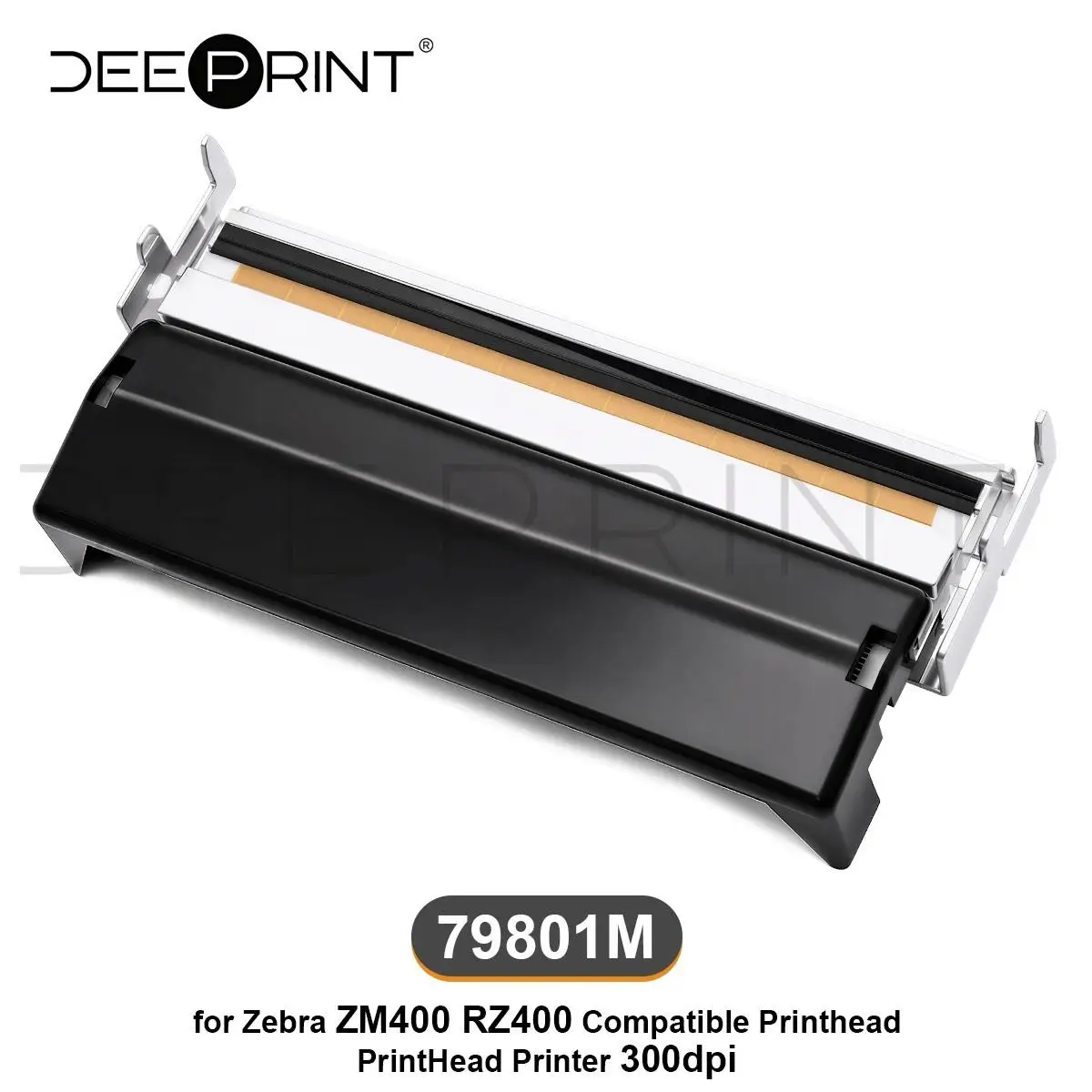 79801M 300DPI Thermal Printhead for Zebra ZM400 RZ400 300DPI Barcode Label Printers Print Head | 3-month warranty