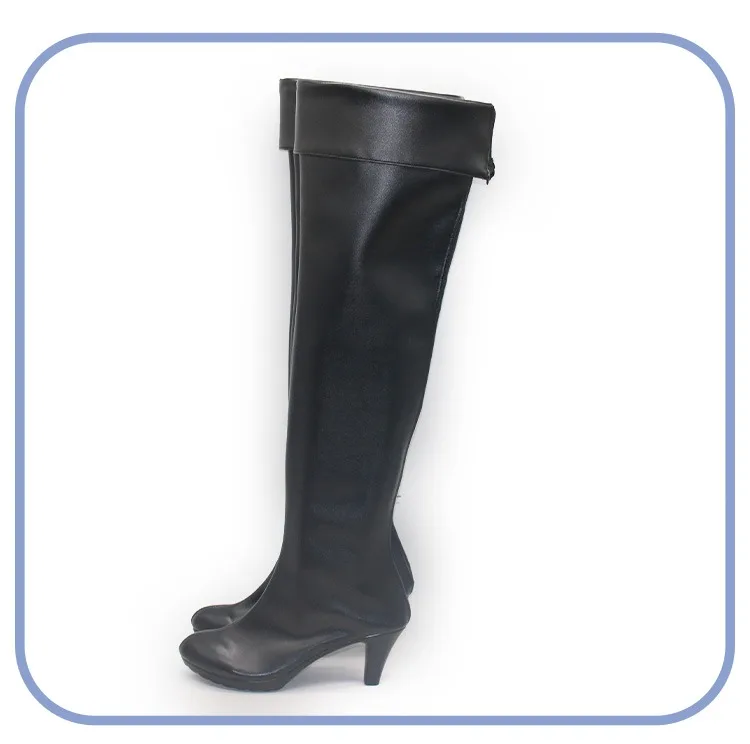 Bangdream Ave Mujica Timoris Cosplay Shoes PU Leather Shoes Halloween Carnival Boots Anime Accessories Cosplay Props Custom Made