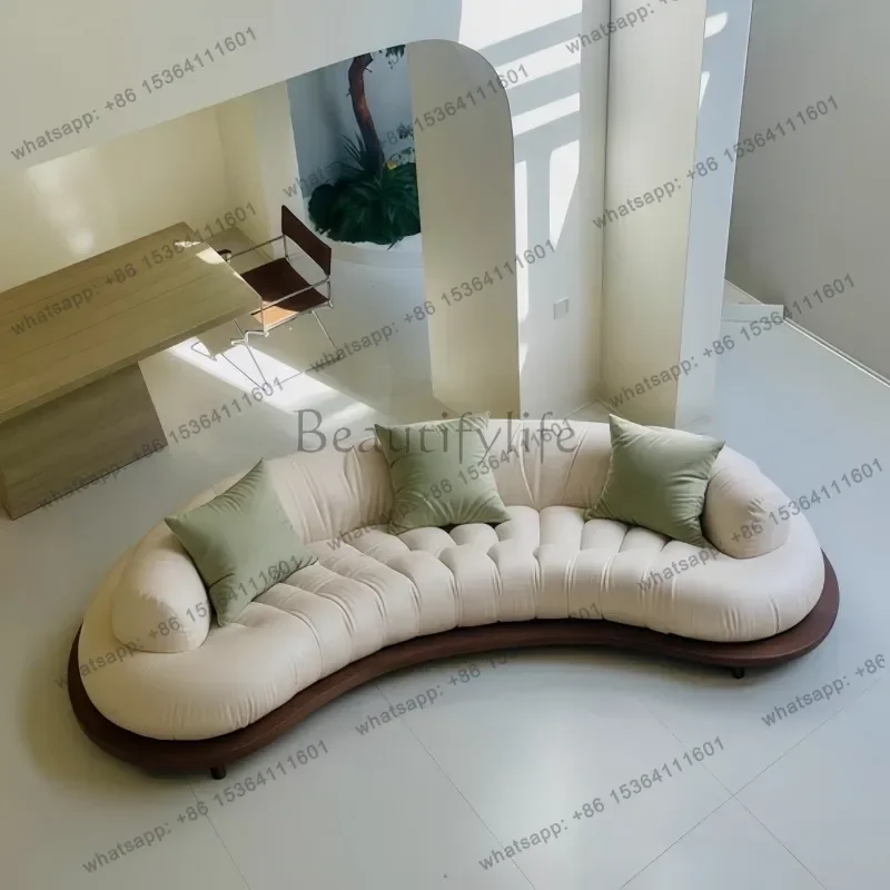 Minimalist Beige Living Room Sofas Italian White 2 Seater Lounges Living Room Sofas Modern Nordic Woonkamerbanken Home Furniture