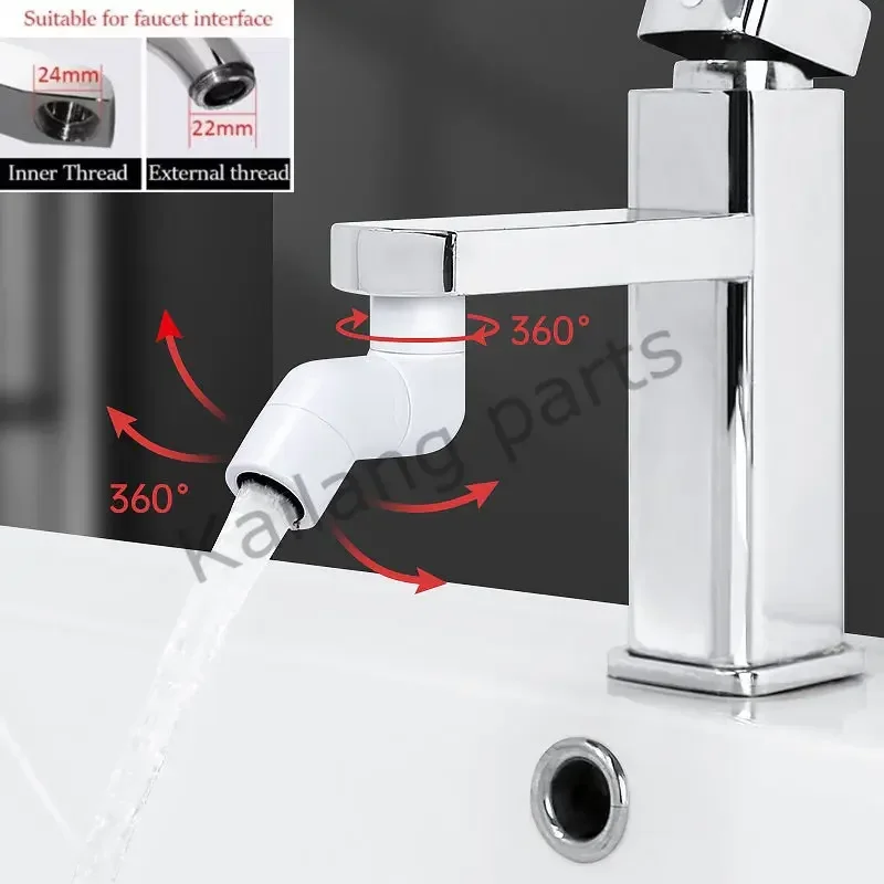 New 720 Rotating Kitchen Faucet Extender Water Saving Tap Nozzle Adapter Universal Splash Filter Spray Bathroom Sink Accessories