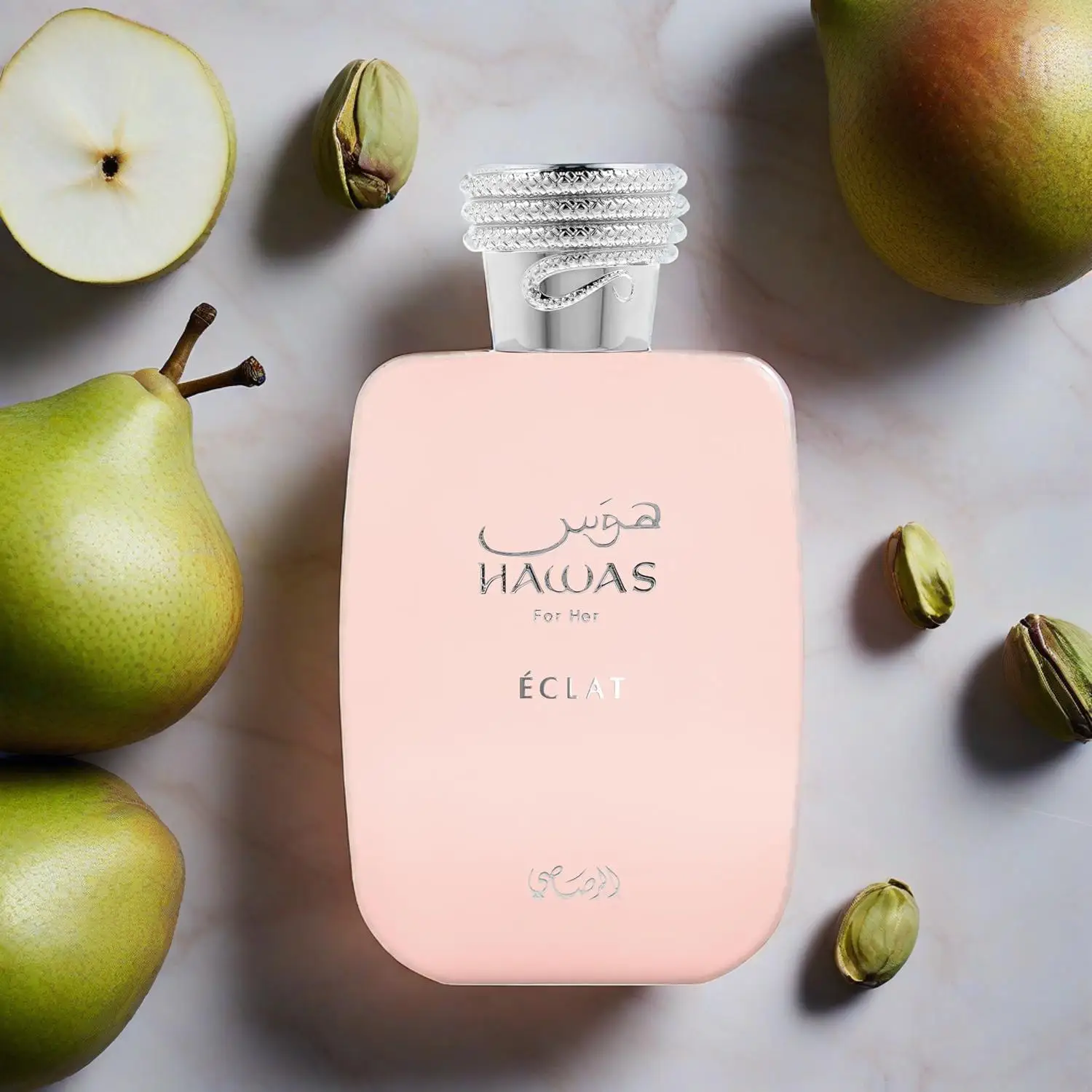 RASASI Hawas Eclat بخاخ Eau de Parfum للسيدات 3.4 أونصة - عطر يومي وسهرة فاخر
