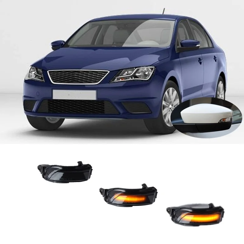 

for Seat Toledo IV MK4 KG3 2015 2016 2017 2018 2019 Dynamic LED Indicator Rearview Mirror Turn Light Signal Lamp