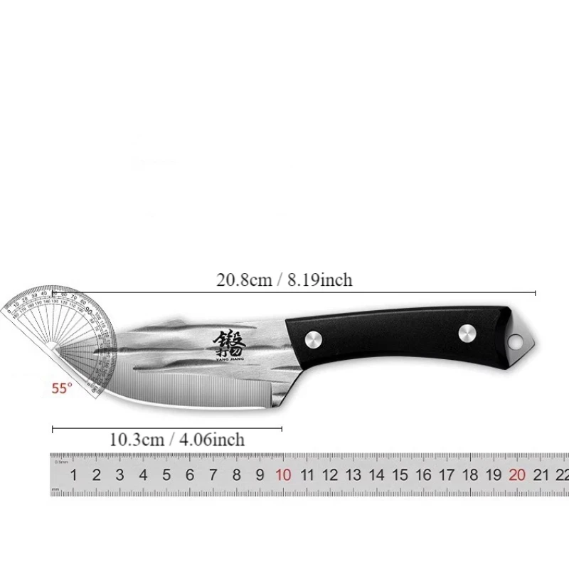 Boning knife Kitchen knife Inner Mongolia meat knife commercial butcher cattle and sheep multi-use forging knife