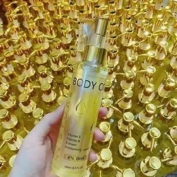 160ml-デュアルオーディオ-ボディオイル-一日中保湿し、明るく健康で滑らかな肌に。オリーブオイル配合。