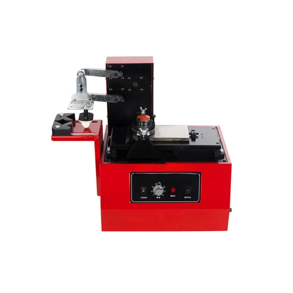 Manual transfer printing machine for plastic, glass, stone, wood, and metal