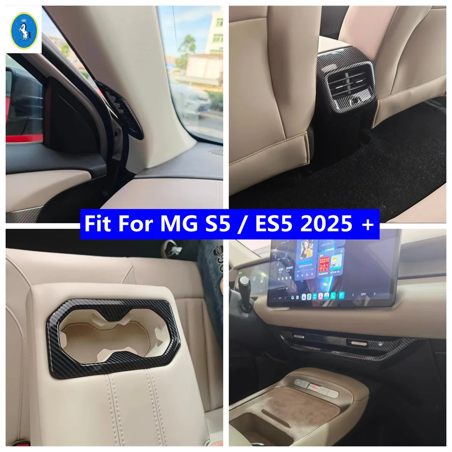 

Pillar A Air Outlet / Rear AC Vent / Rear Water Cup Frame / Central AC Vent Cover Trim Fit For MG S5 / ES5 2025 2026 Accessories