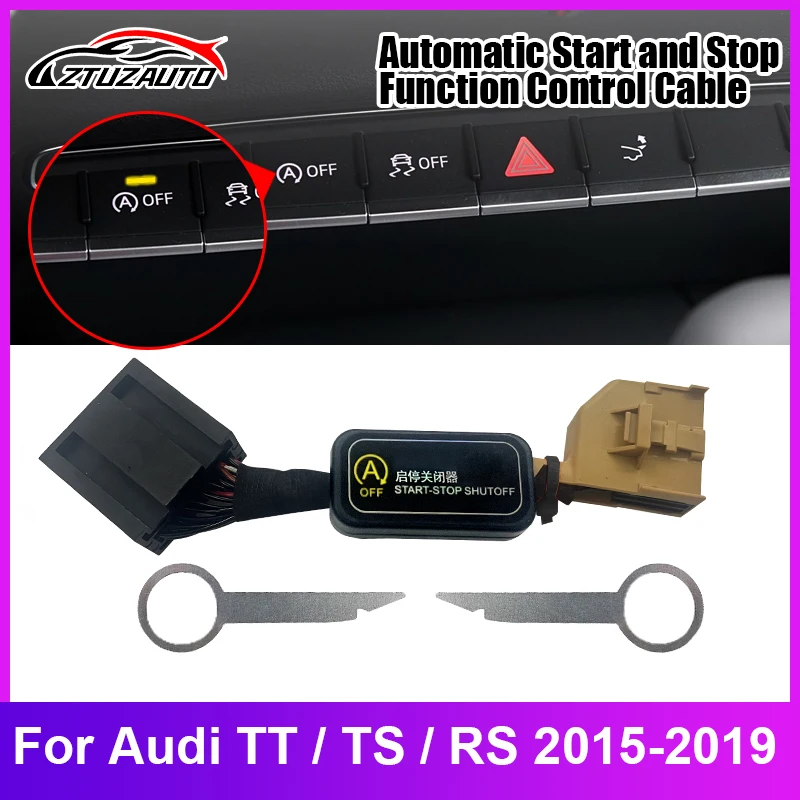 For AUDI TT/TS/RS 2015-2019 Car Automatic Stop Start Engine System Off Close Control Sensor Plug Smart Stop Cancel  Accessorie